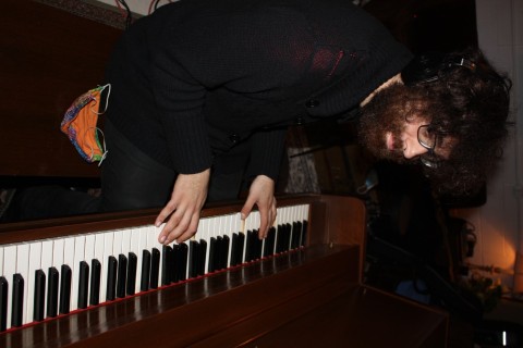 Paul Recording at Sud-Ouest Studio